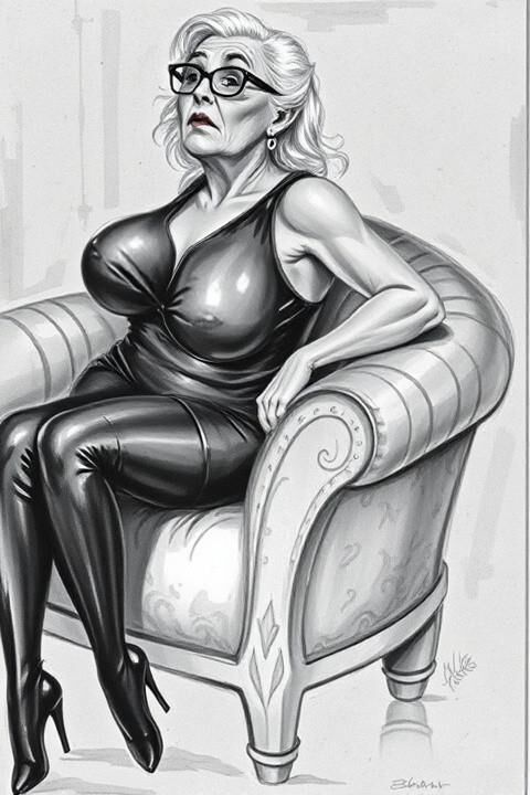 AI collection mature granny