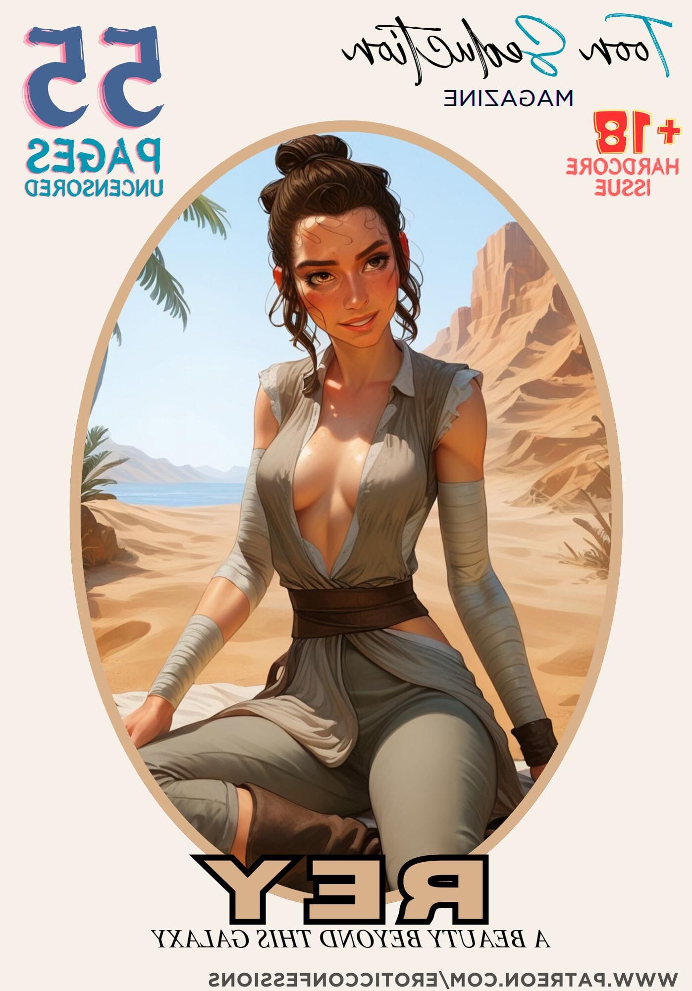 Rey Toon Seduction Magazine