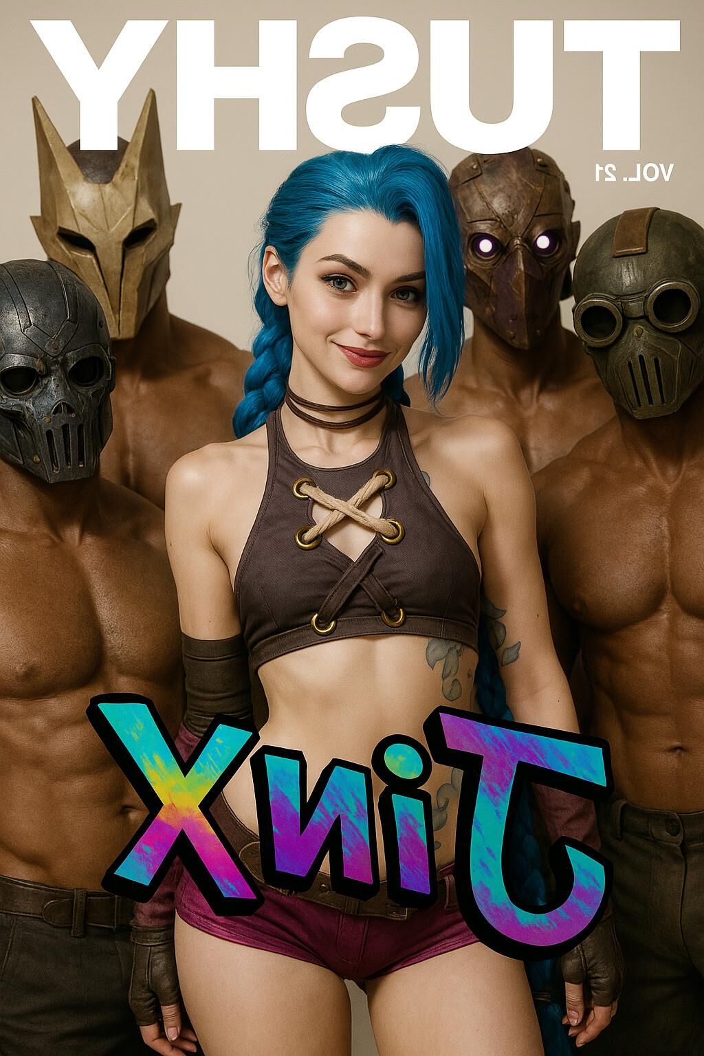 Jinx vs Vi Arcane League of Legends