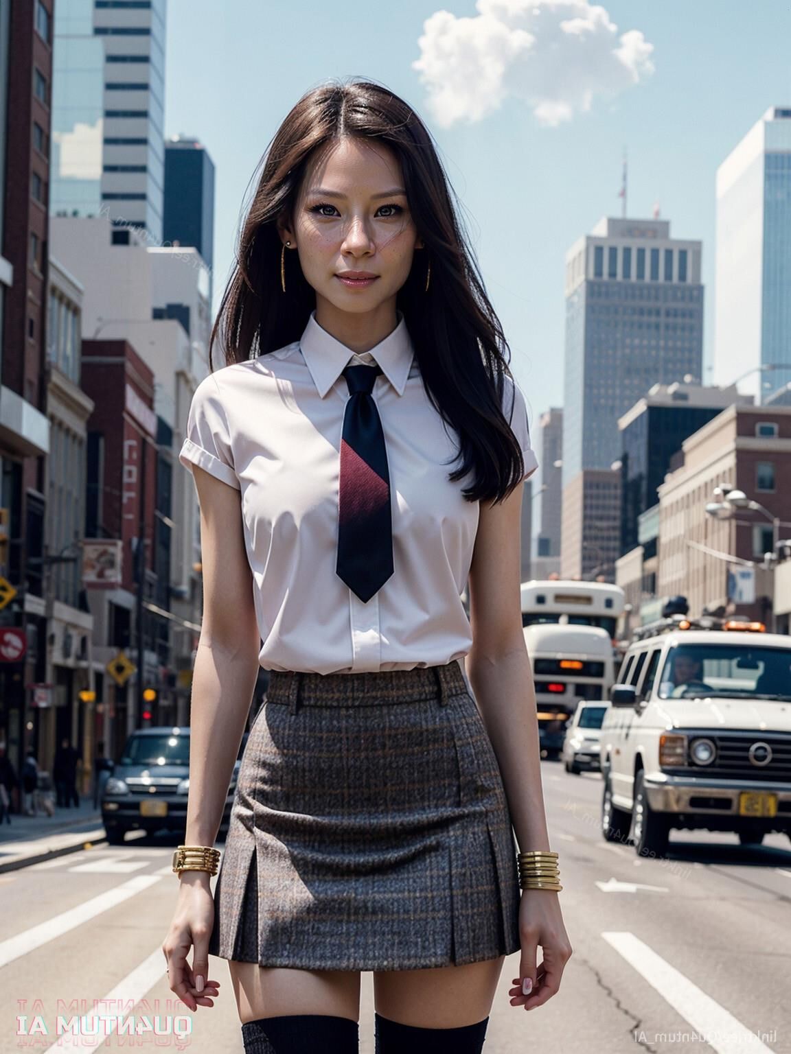 AI Lucy Liu # Kill Bill Charlies Angels Classic Glamour Luxury