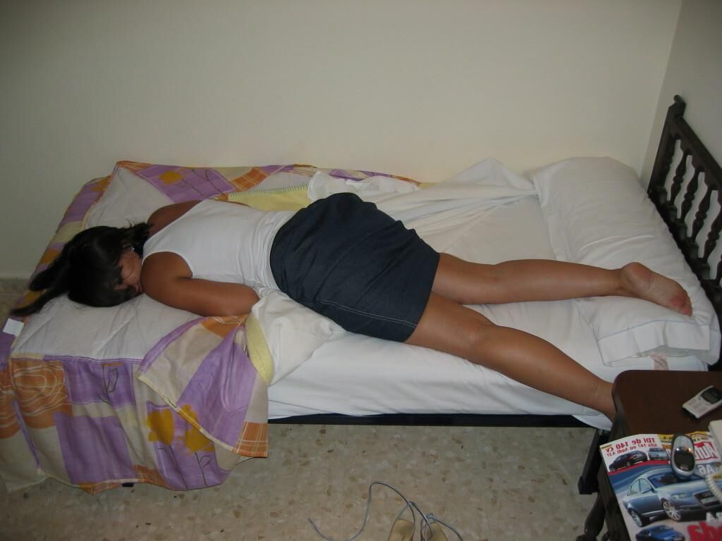 Sandrine est chaude ce soir
