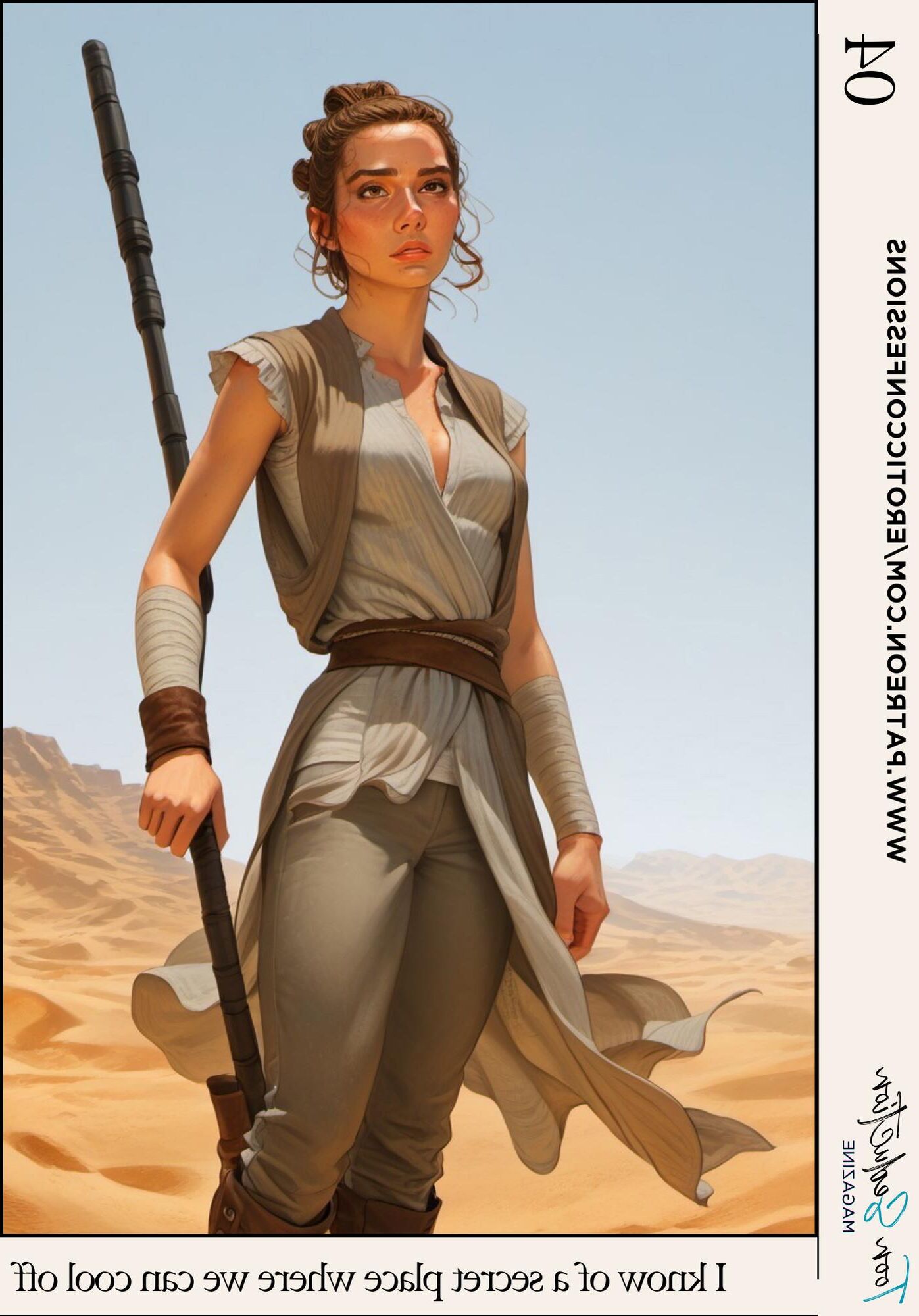 Rey Toon Seduction Magazine
