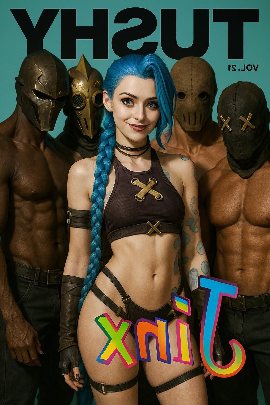 Jinx vs Vi Arcane League of Legends