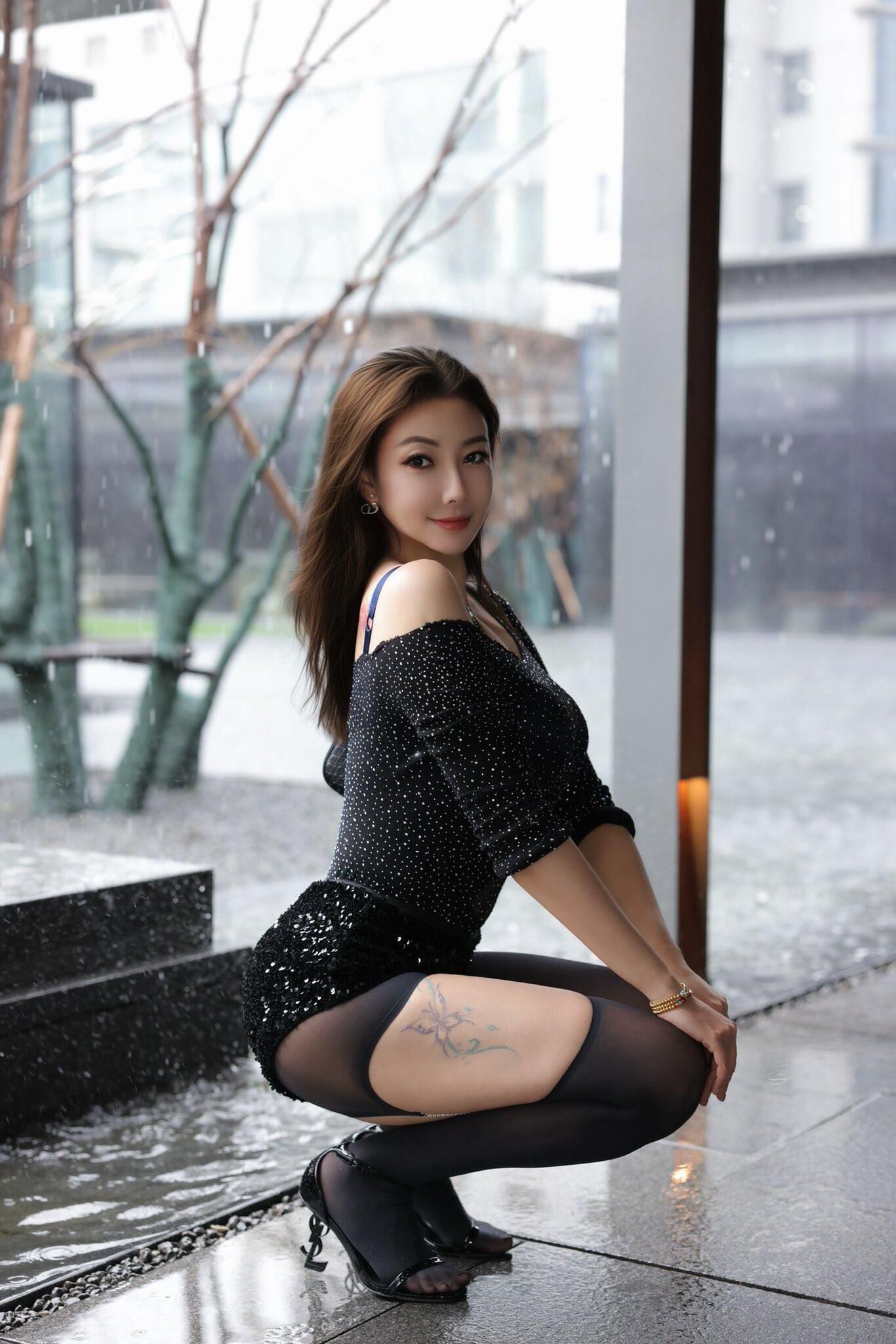 Jambes asiatiques