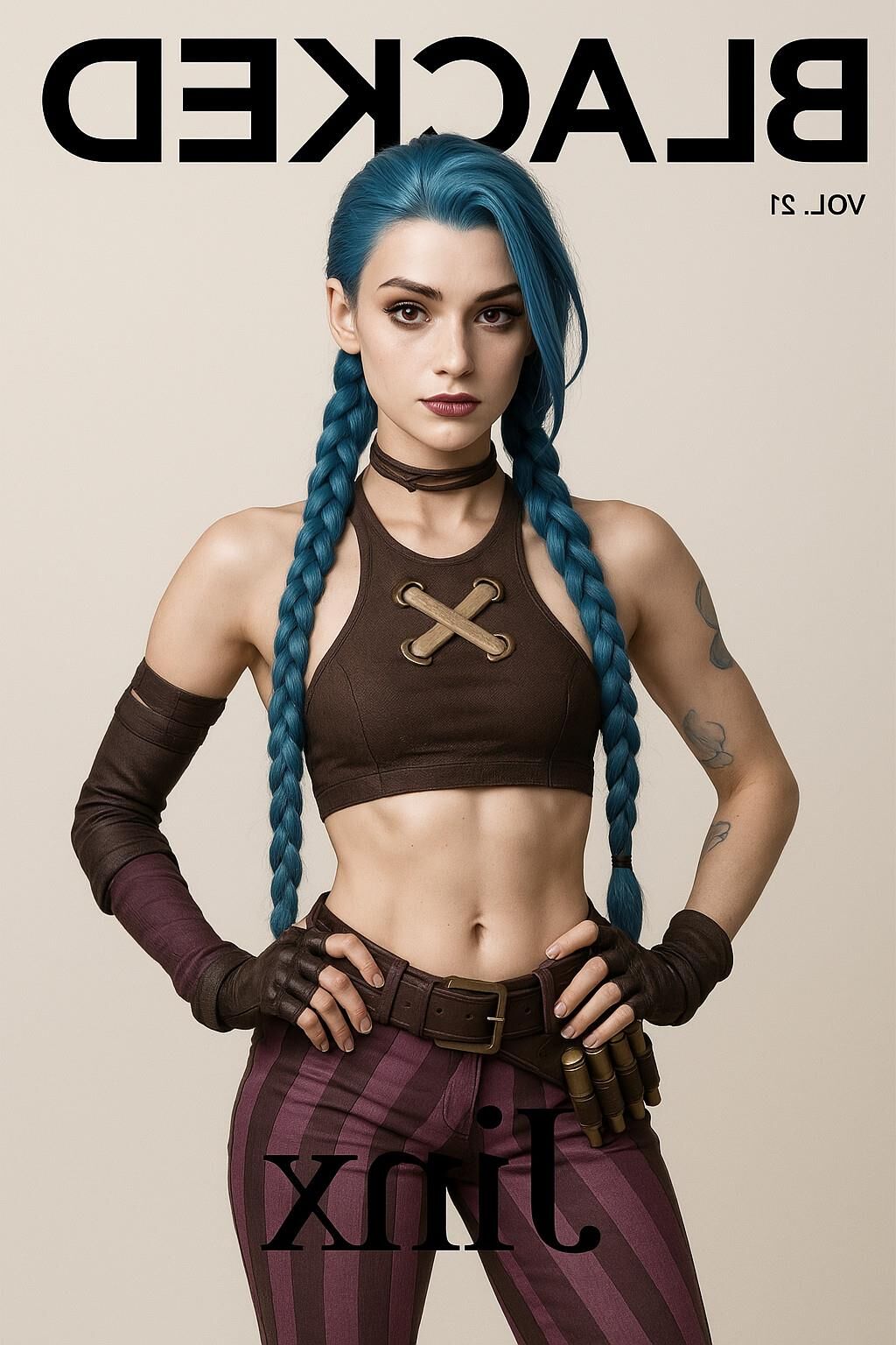 Jinx vs Vi Arcane League of Legends