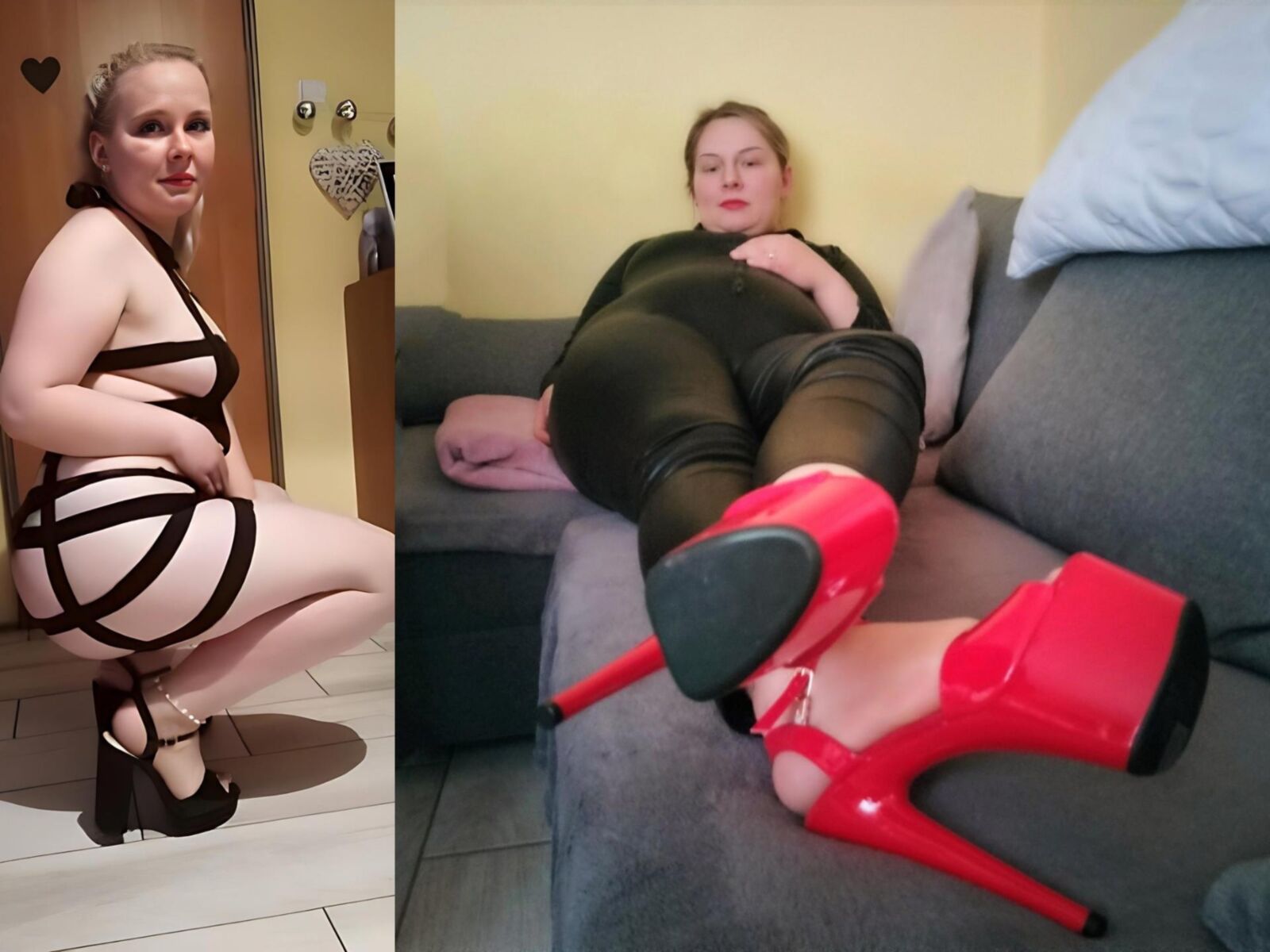 Wife Betty in slutwear. Please COMMENT 