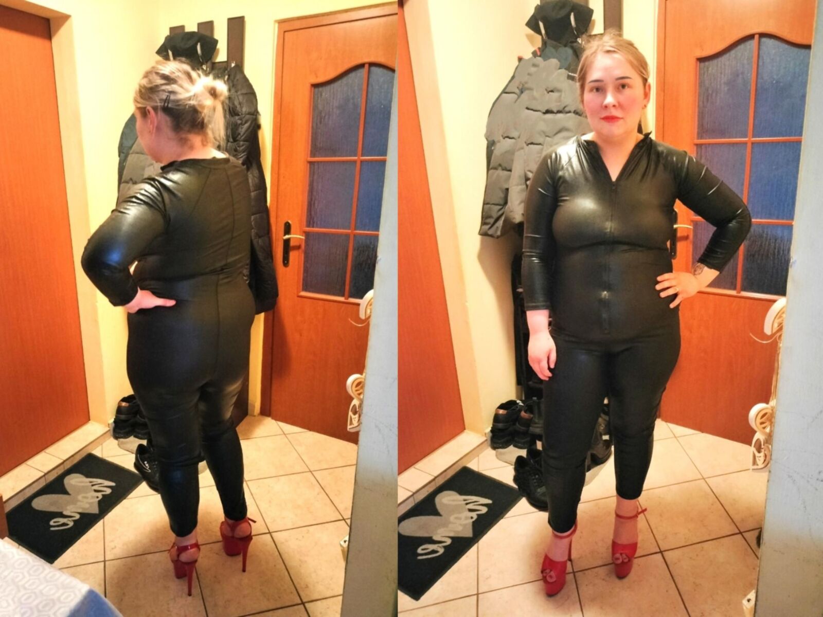 Wife Betty in slutwear. Please COMMENT 