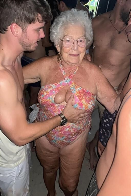 Grannies sur les vacances de printemps