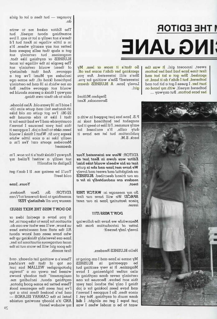 Retro Spanking Jane from Blushes No Introducing Jane
