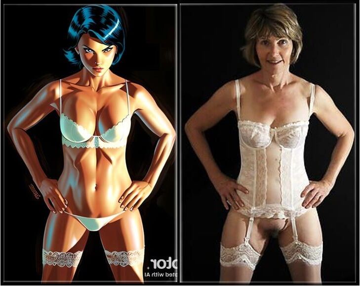 DE LA PHOTO A LA BD // FEMMES MATURES