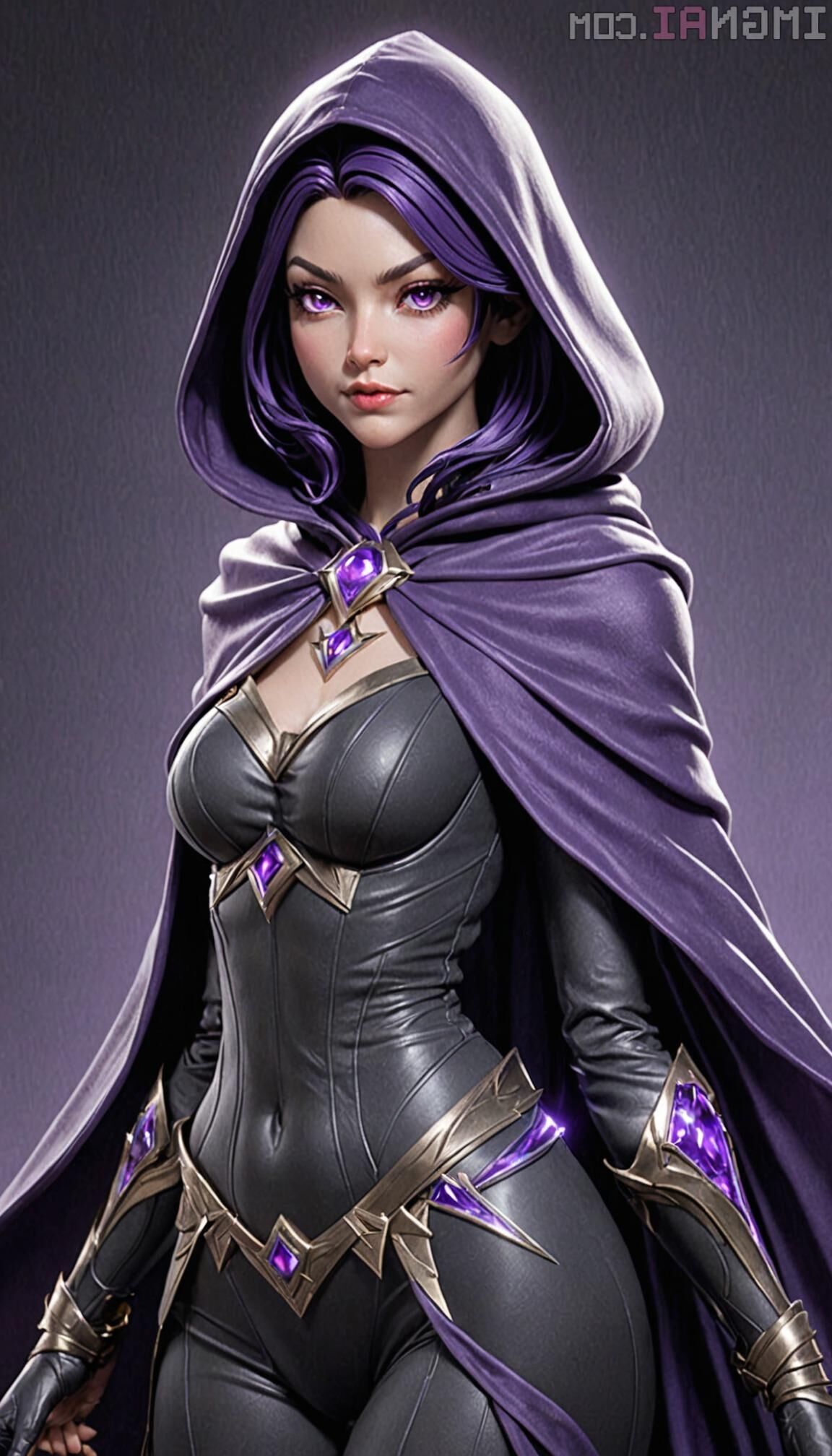 Ai Sexy Raven (DC) (photoréaliste)