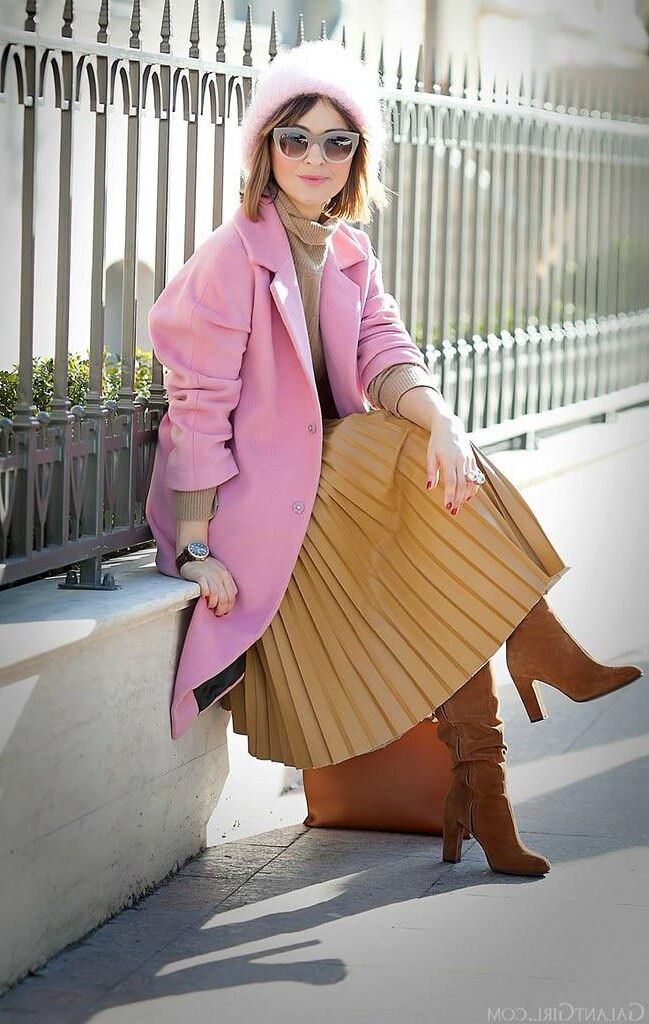 Leather and boots in public 