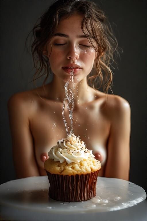 Cupcakes úmidos.