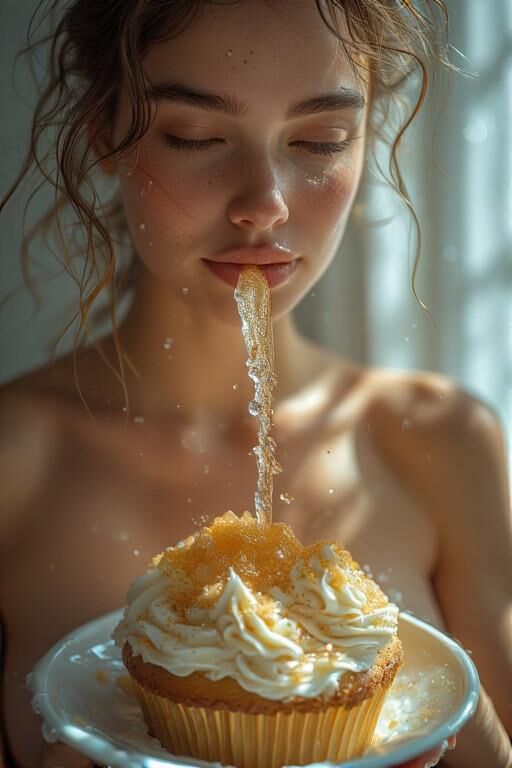 Cupcakes úmidos.