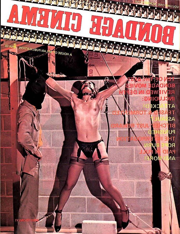 Couvertures de magazines de bondage assorties