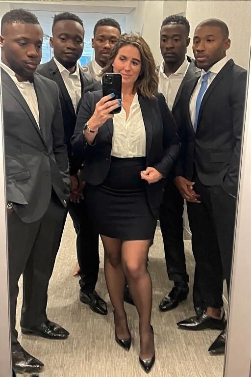 Indo para jantar com a equipe de vendas
