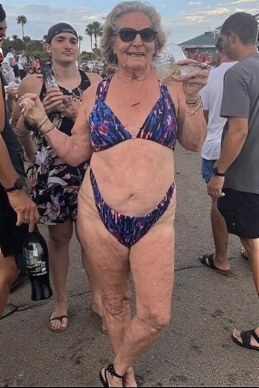 Grannies sur les vacances de printemps
