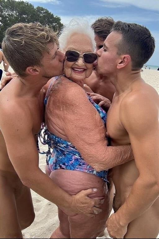 Grannies sur les vacances de printemps