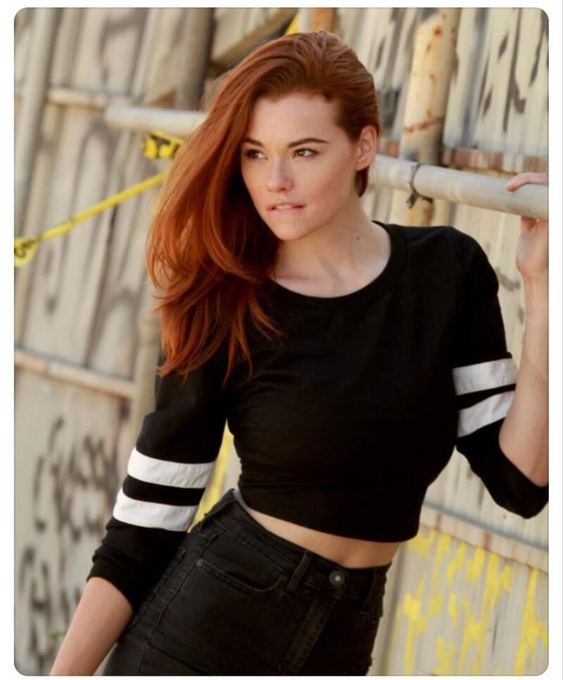 Sabrina Lynn, rousse chaude