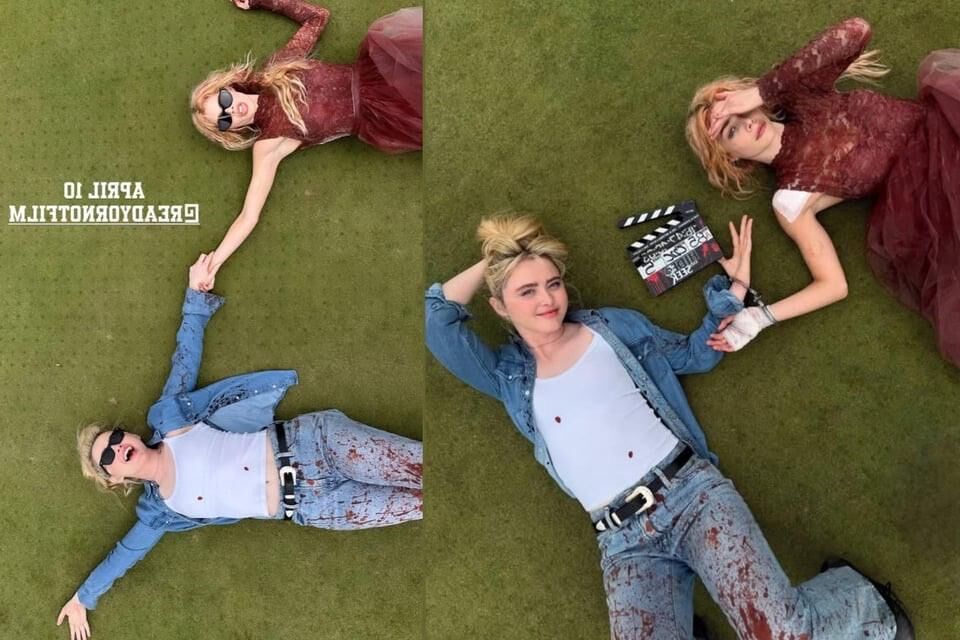 Samara Weaving et Kathryn Newton
