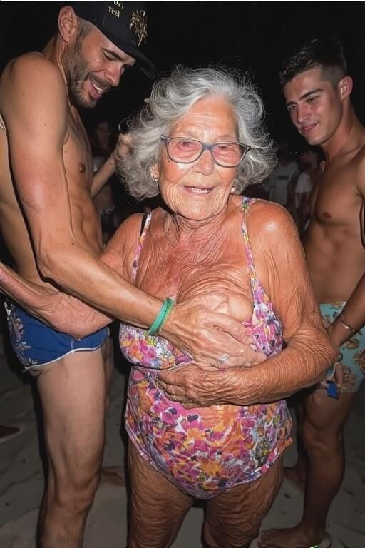 Grannies sur les vacances de printemps