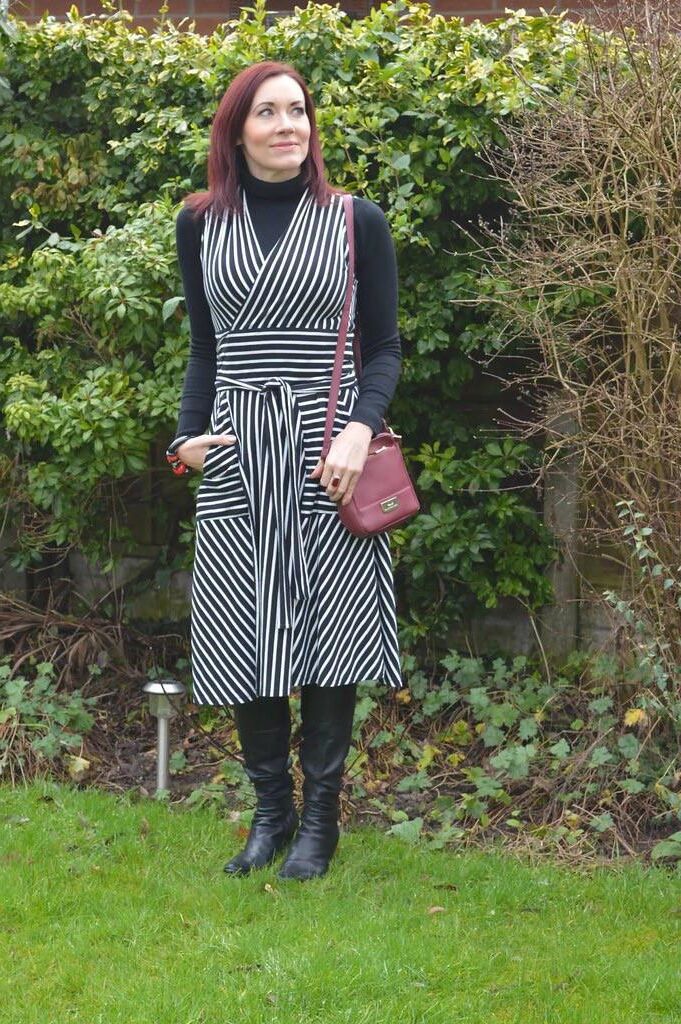 Leather and boots in public 