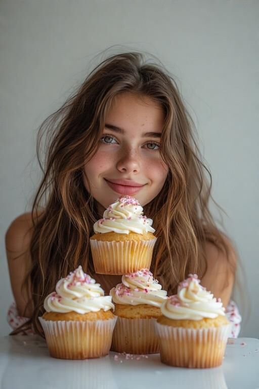 Cupcakes úmidos.