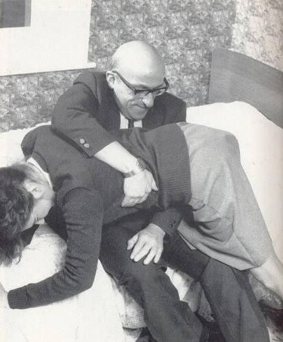 Retro Spanking Blushes picture set very naughty