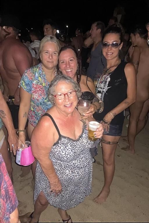 Grannies sur les vacances de printemps
