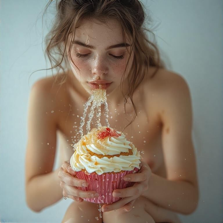 Cupcakes úmidos.