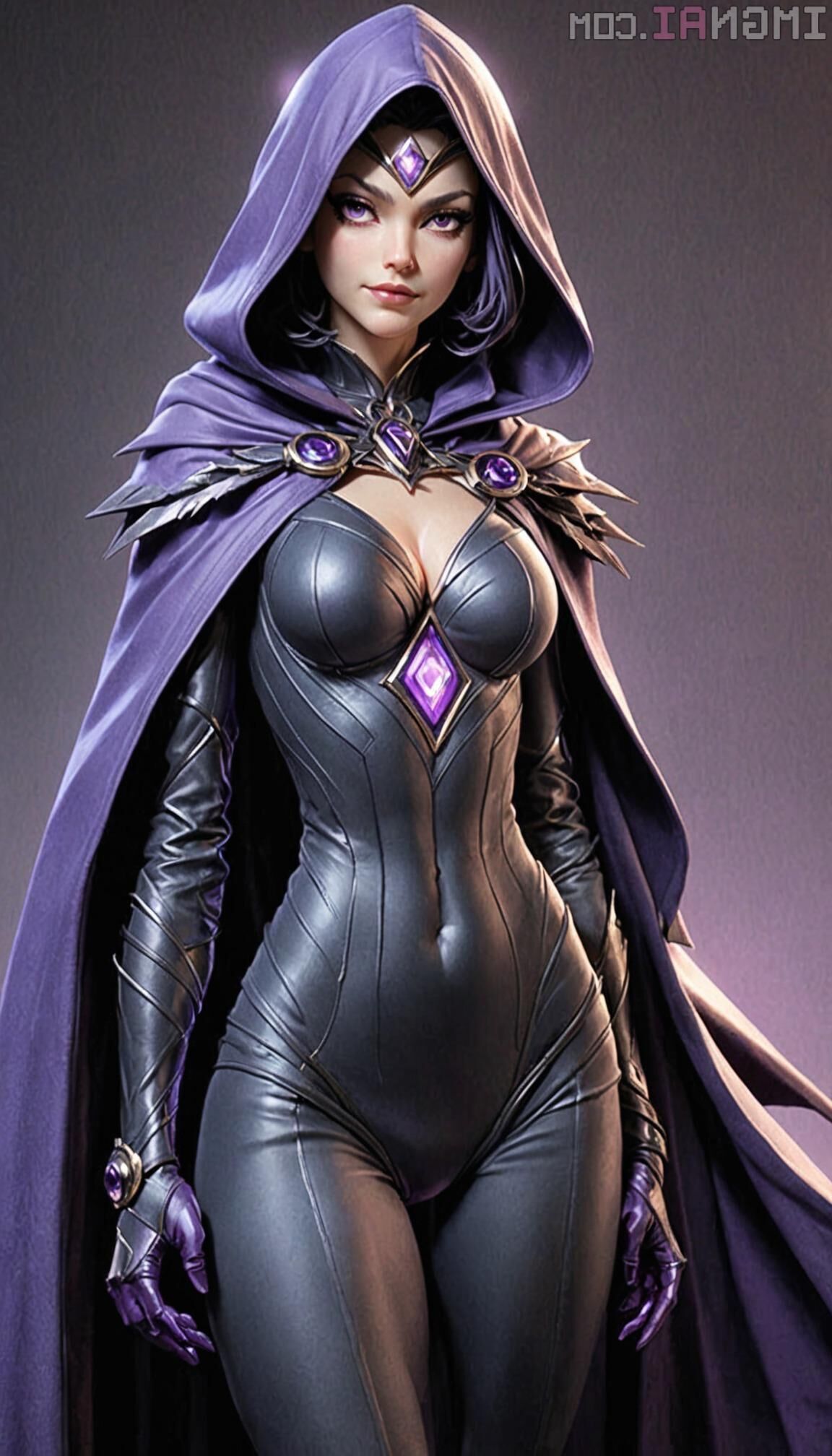 Ai Sexy Raven (DC) (photoréaliste)