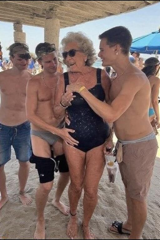 Grannies sur les vacances de printemps