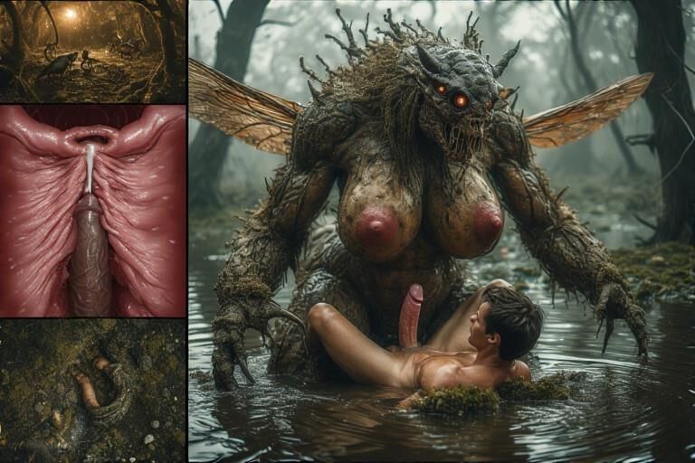 Rencontre de monstre de tourbière