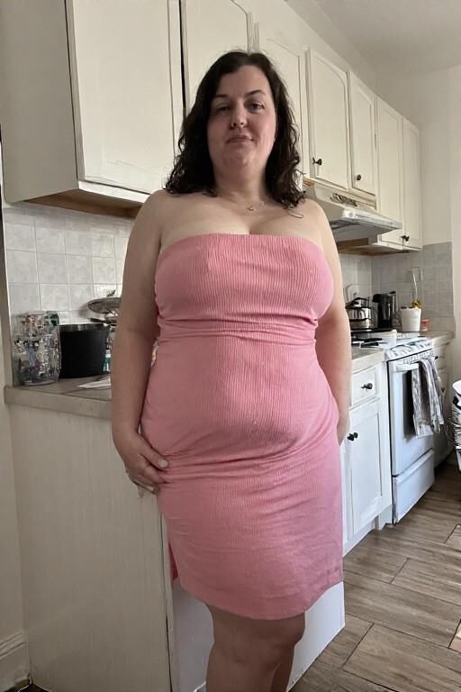 Épouses en robes sans bretelles serrées