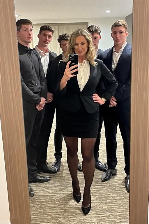 Indo para jantar com a equipe de vendas