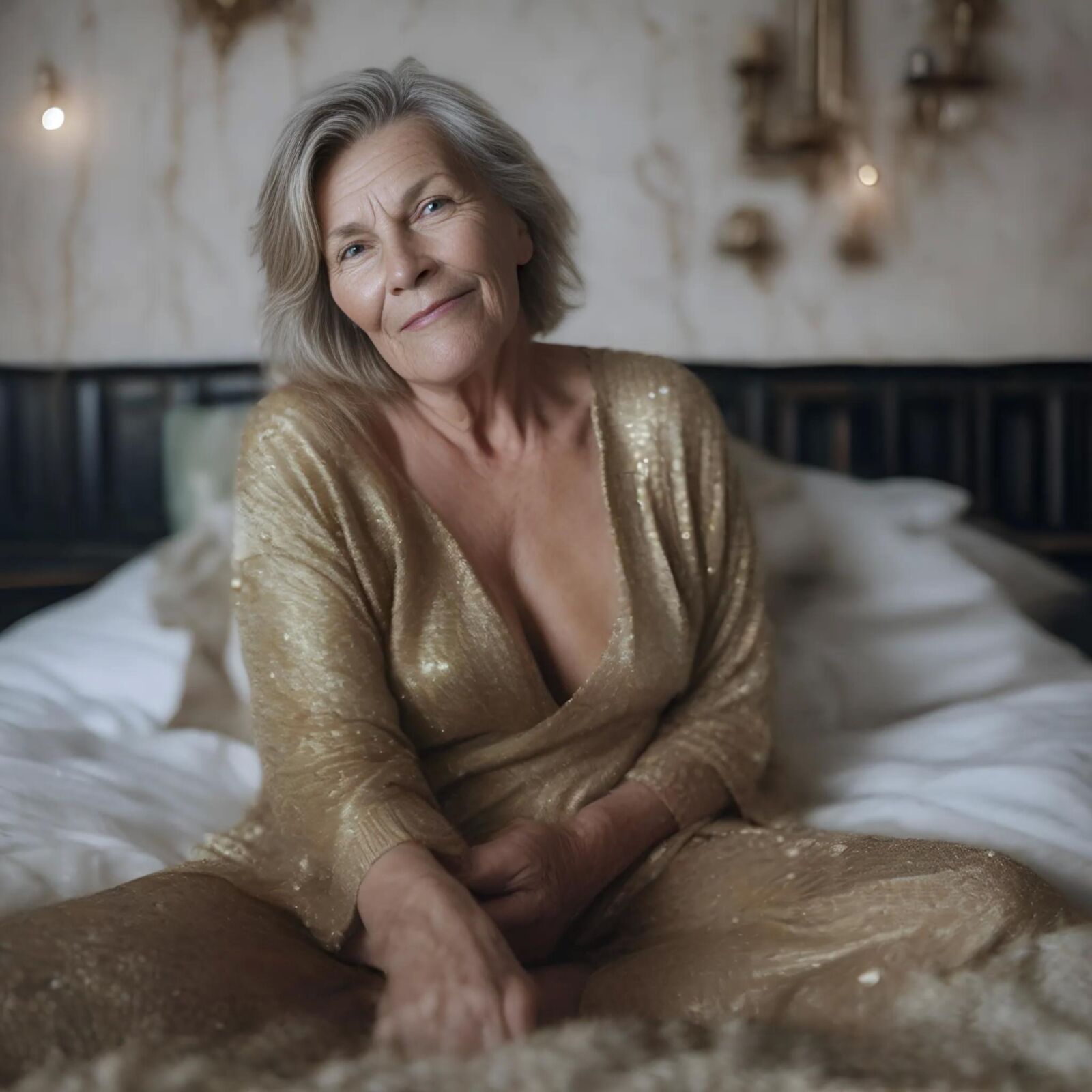 Ai grand-mère bonjour