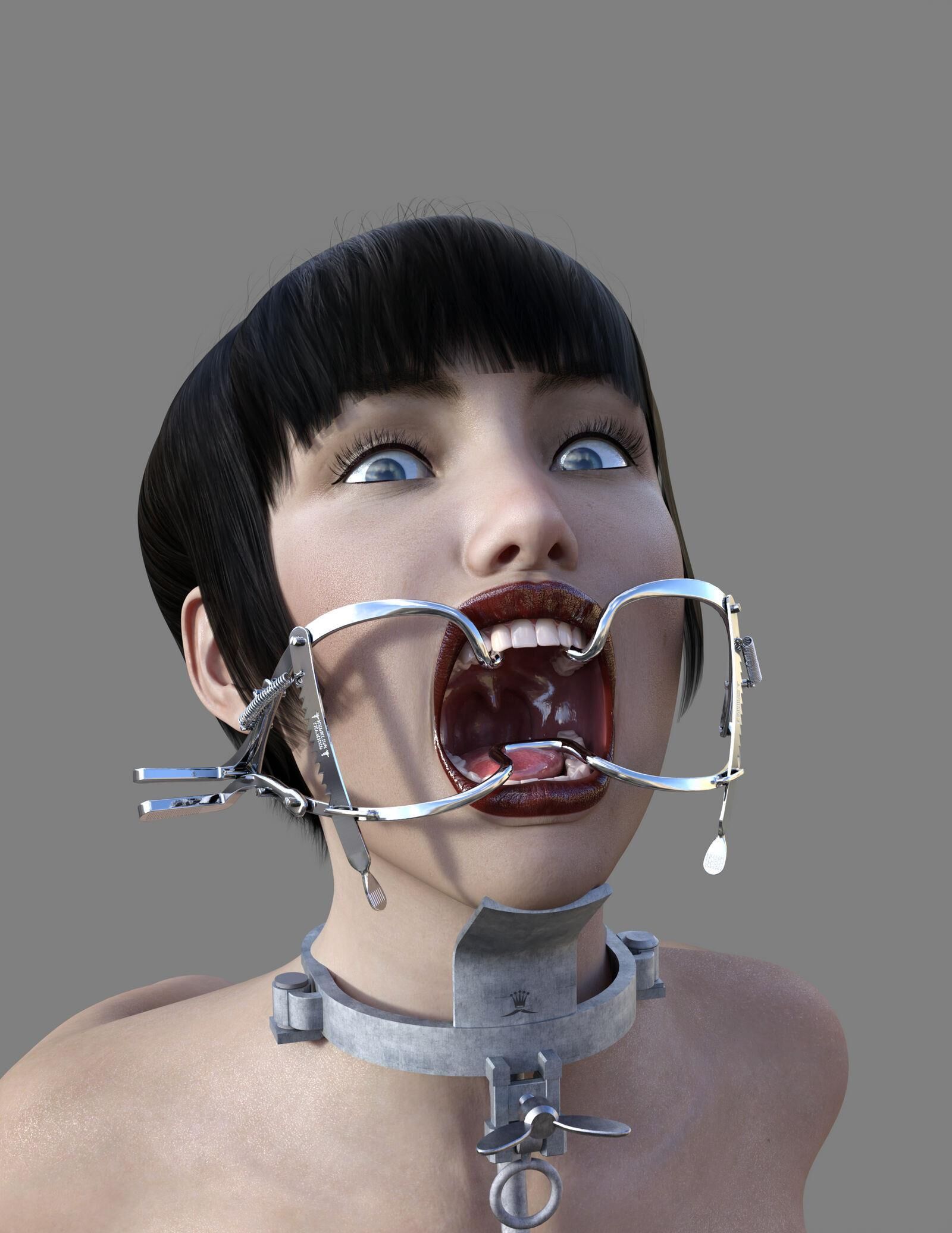 Bondage Cartoon & D women in BDSM troubles 