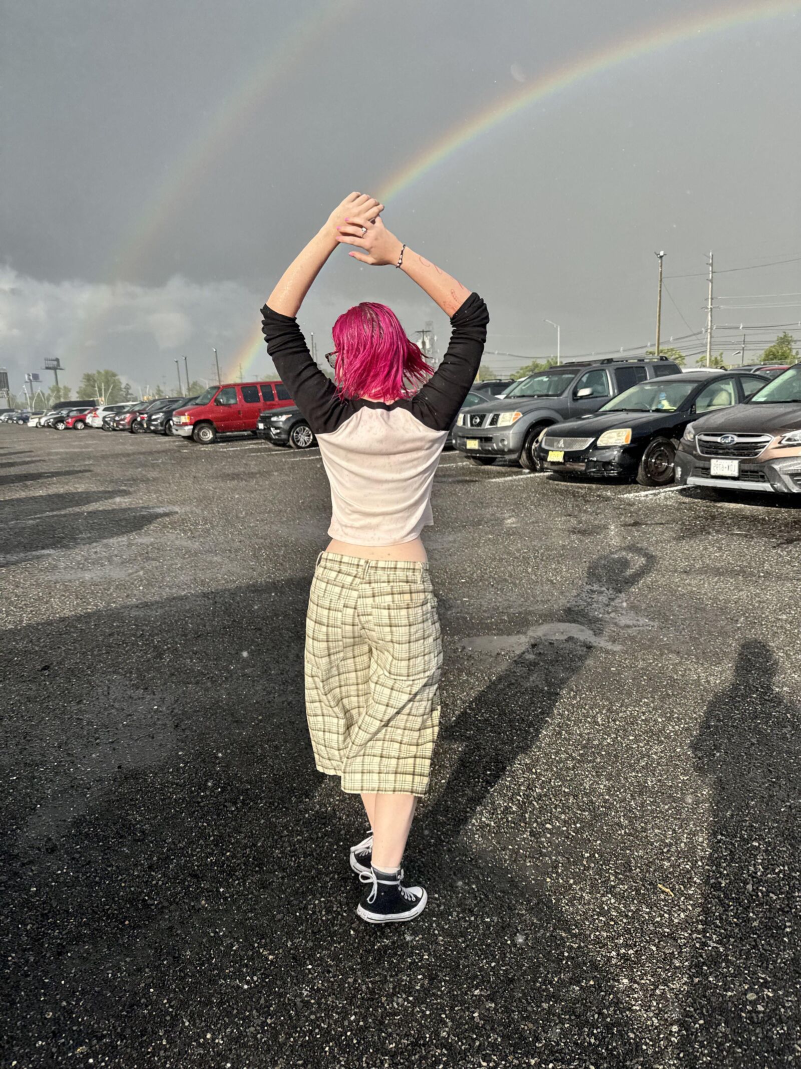 Luv Big Subs Big Ass Pink Hair Sexy Beauty Girl Mixed Hot Photo