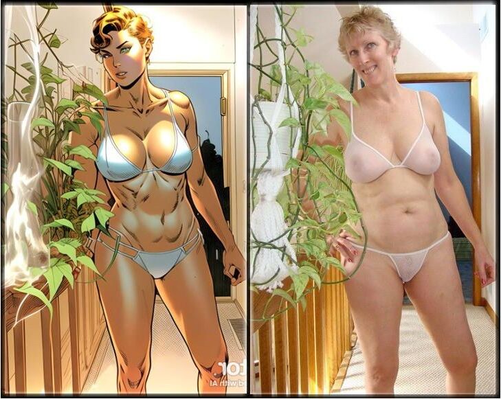 DE LA PHOTO A LA BD // FEMMES MATURES