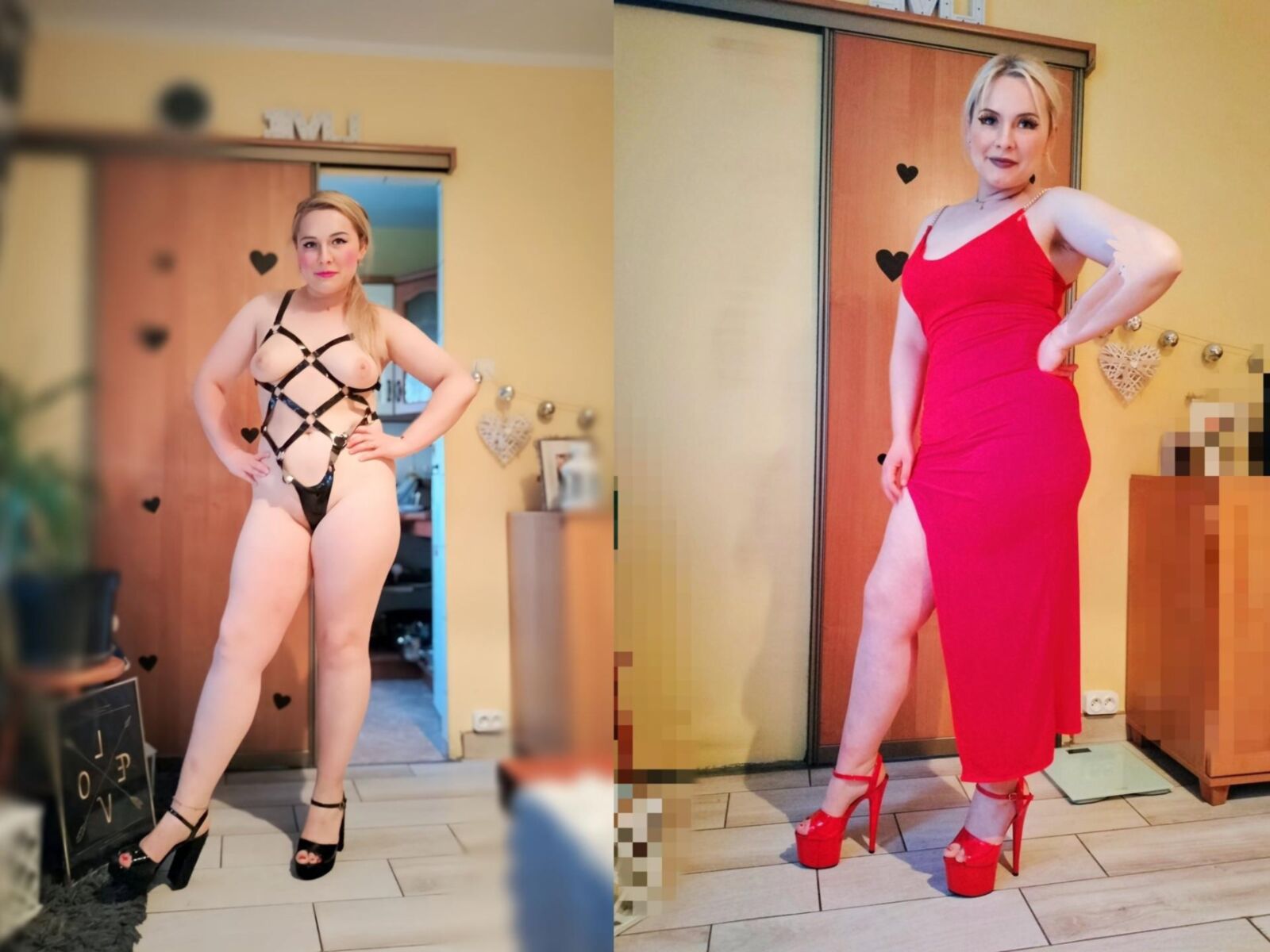 Wife Betty in slutwear. Please COMMENT 