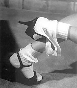 Retro Spanking Blushes picture set very naughty