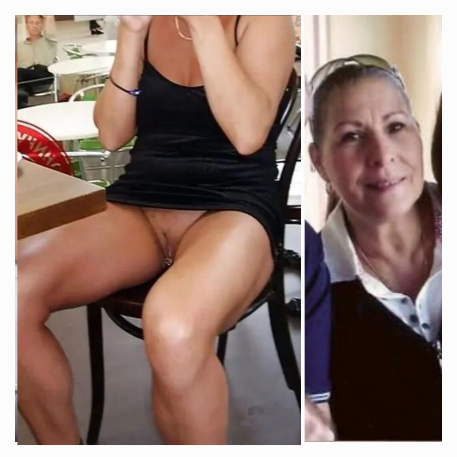 Mamas exponierte Muschi, was würden Sie mit ihr machen