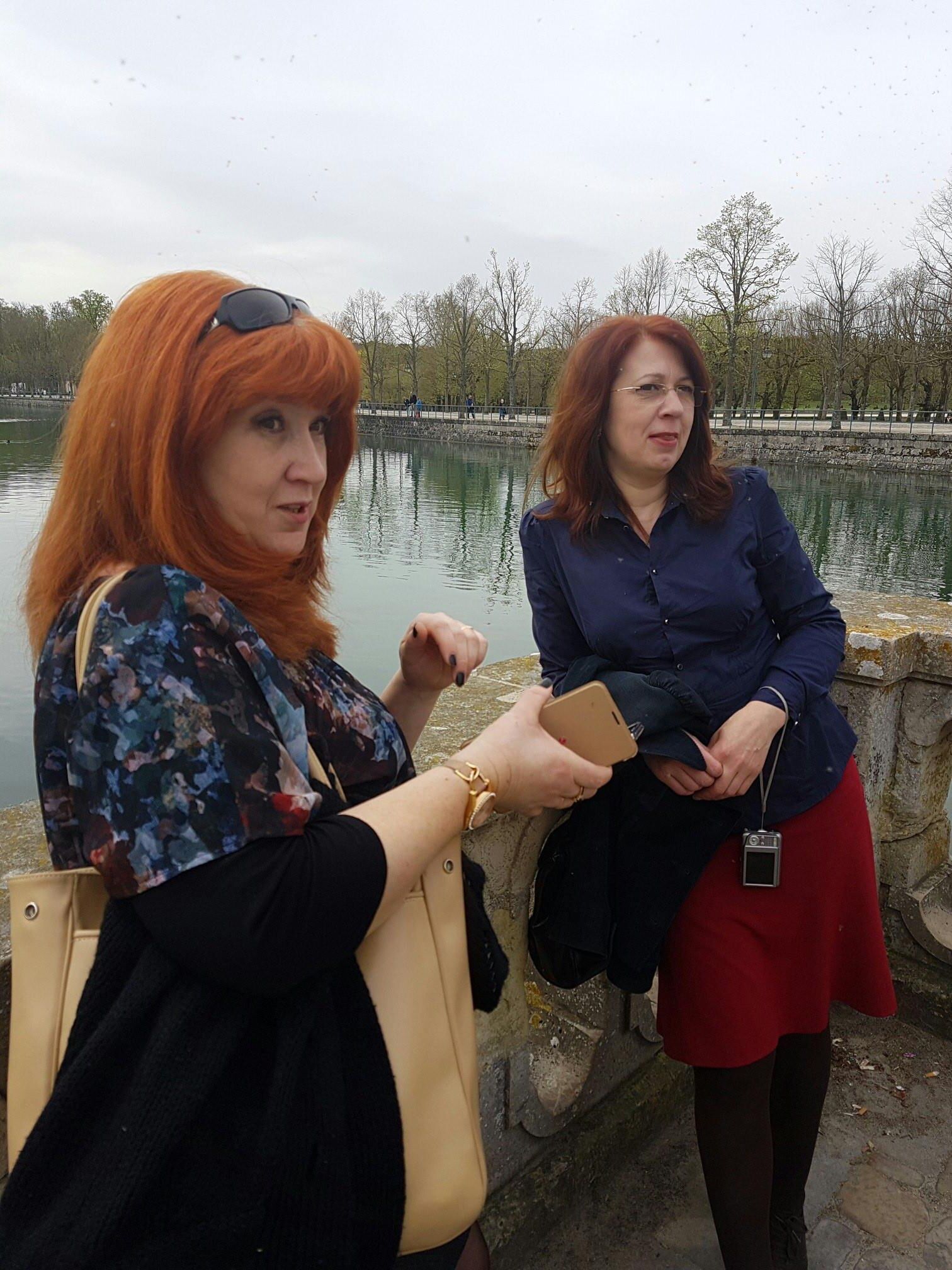 Redhead mature Tatiana from France