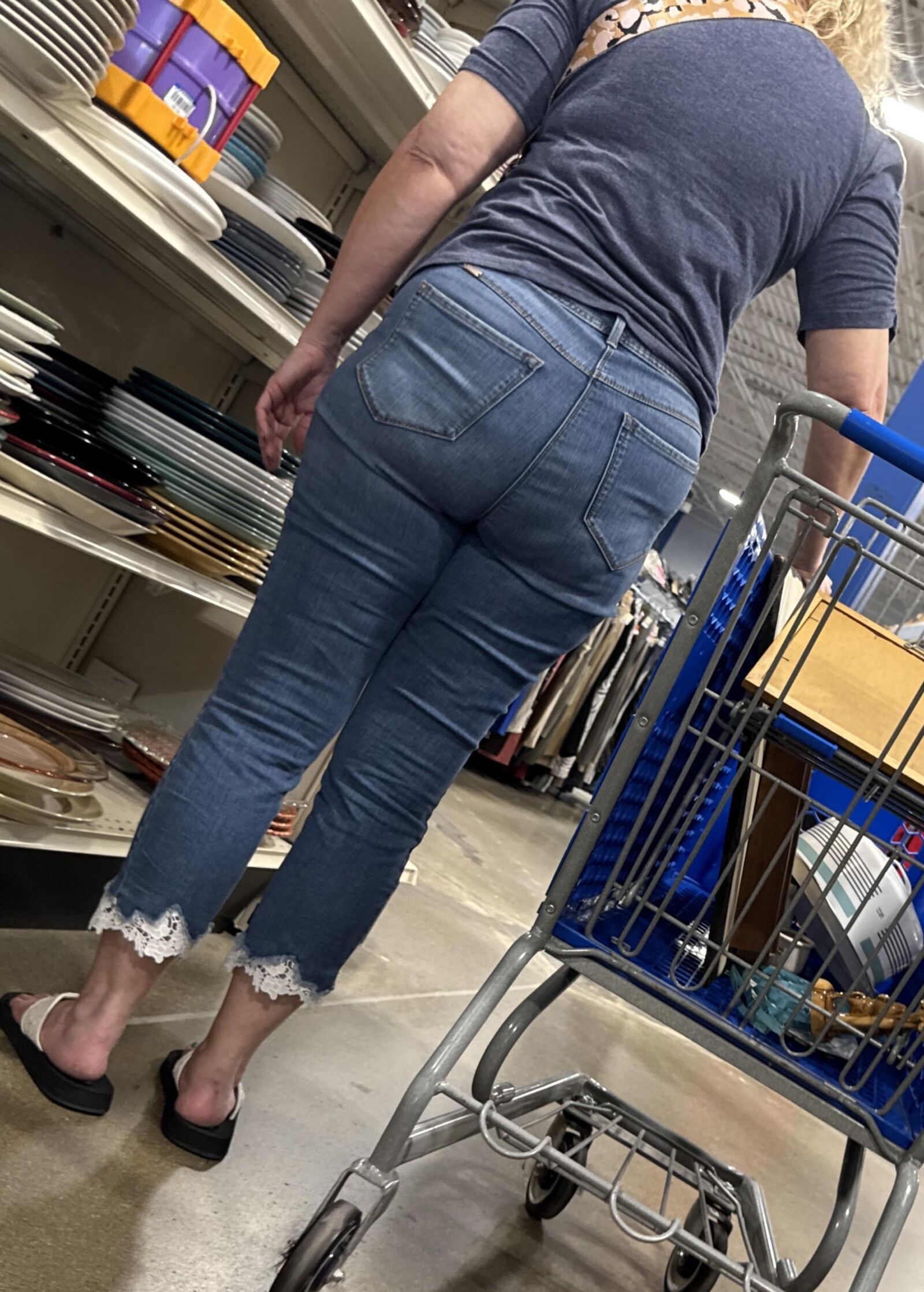 Patillas sinceras jeans y pantalones apretados