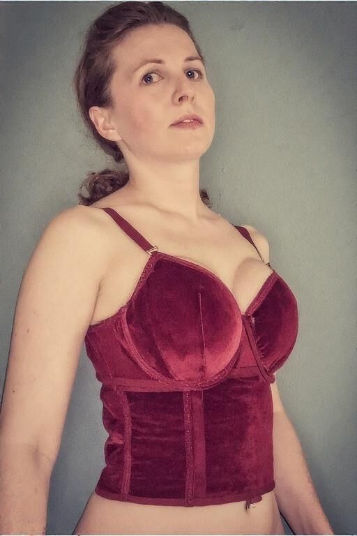 Velours rouge