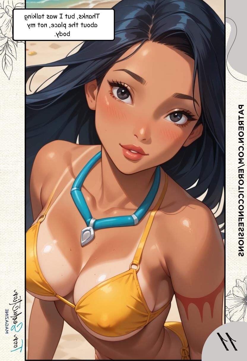Pocahontas Beach Day Whit por (Confesiones eróticas)