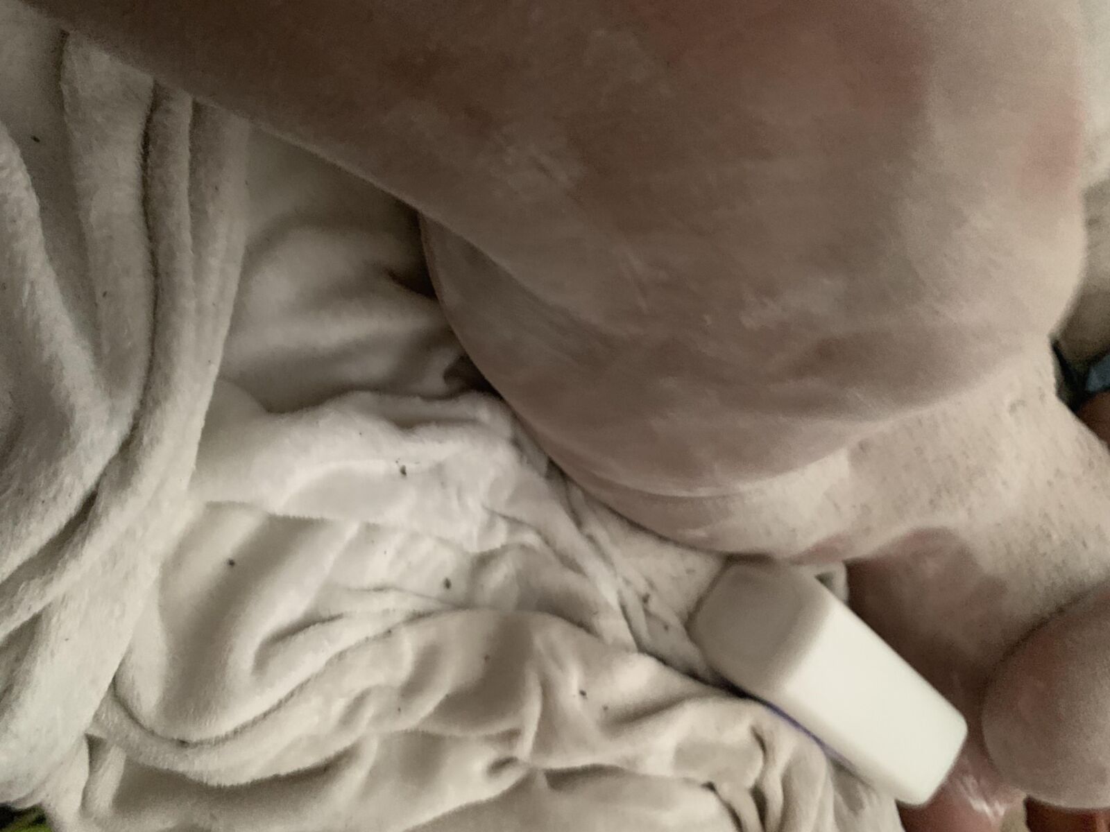 Dándole a Kathy su baño de polvo