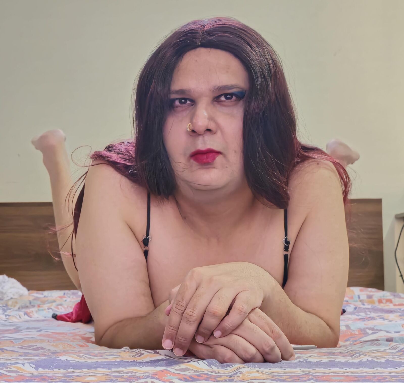 transeúnte Monica M Slut en Red Babydoll S