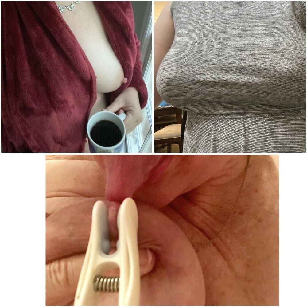 Mi sexy novia milf vestida de colección desnuda
