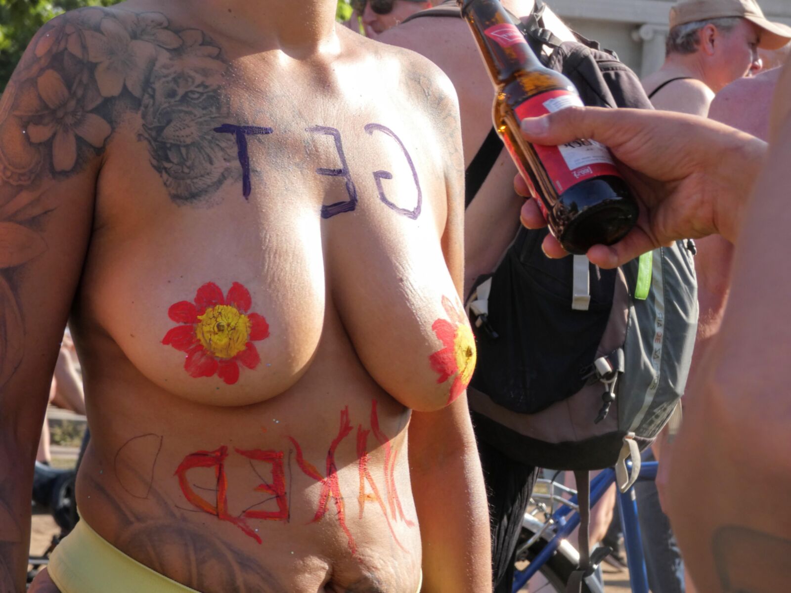 London Naked Bike Ride